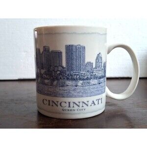 Starbucks Blue and White Cincinnati Mug